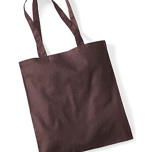 Bag for life - long handles - Chocolate, One size