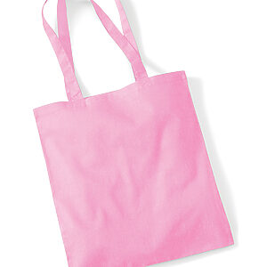 Bag for life - long handles - Classic Pink, One size