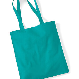 Bag for life - long handles - Emerald, One size