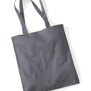 Bag for life - long handles - Graphite* Grey, One size