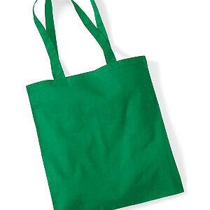 Bag for life - long handles - Kelly Green, One size