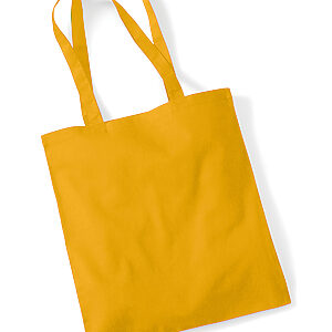 Bag for life - long handles - Mustard, One size