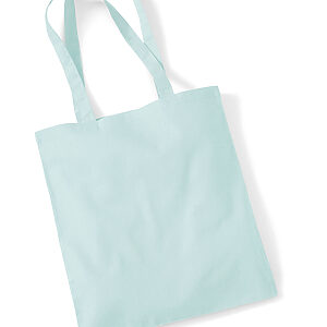 Bag for life - long handles - Pastel Mint, One size
