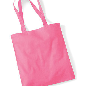 Bag for life - long handles - True Pink, One size