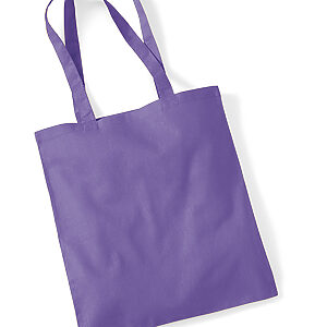 Bag for life - long handles - Violet, One size
