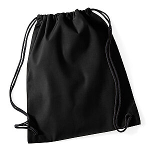 Cotton gymsac - Black* Black, One size