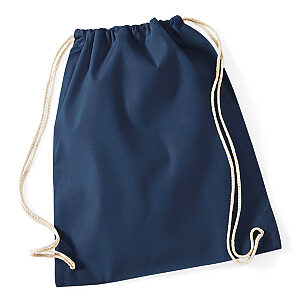 Cotton gymsac - French Navy, One size