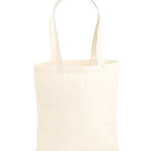 Premium Cotton tote - Natural, One size