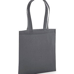 Organic premium cotton tote - Graphite* Grey, One size