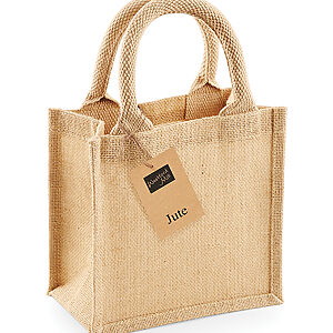 Jute petite gift bag - Natural, One size