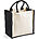 Printers midi jute tote