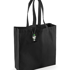 Fairtrade cotton classic shopper - Black, One size