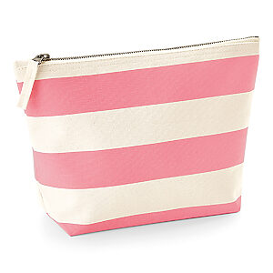 Nautical accessory bag - Natural/Pink, One size