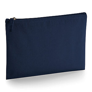 EarthAware® organic accessory pouch - French Navy, S