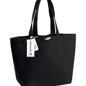 EarthAware® organic marina tote - Black, One size