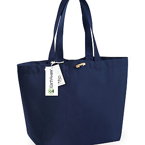 EarthAware® organic marina tote - French Navy, One size
