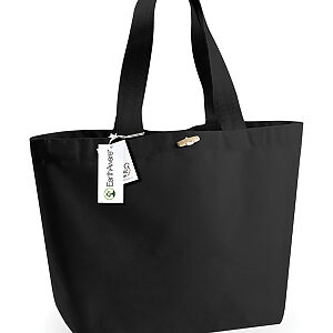 EarthAware® organic marina tote XL - Black, One size