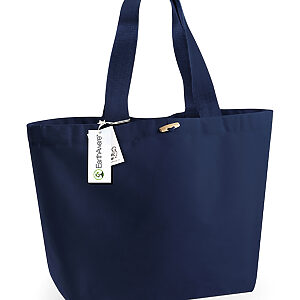 EarthAware® organic marina tote XL - French Navy, One size