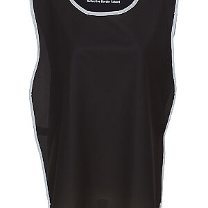 Hi-vis reflective border tabard (HVJ259) - Black, Child