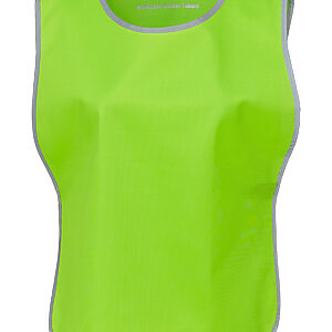 Hi-vis reflective border tabard (HVJ259) - Lime, Child
