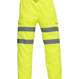 Hi-vis jogging pants (HV016T) - Yellow, S