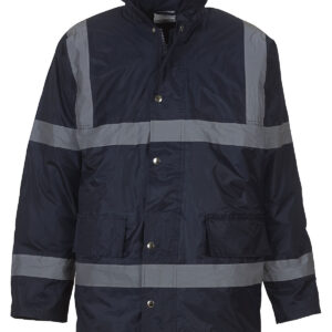 Hi-vis security jacket (HVP301) - Navy, S