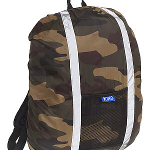 Hi-vis rucksack cover (HVW068) - Camouflage, One size