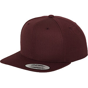 The classic snapback (6089M) - Maroon, One size
