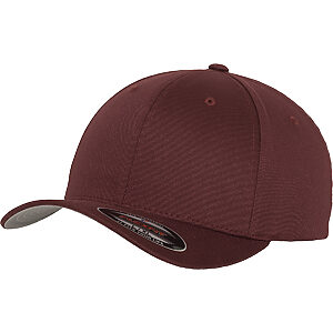 Flexfit fitted baseball cap (6277) - Maroon, S/M