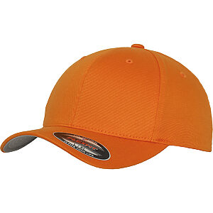 Flexfit fitted baseball cap (6277) - Orange, S/M