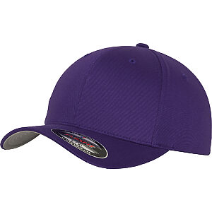 Flexfit fitted baseball cap (6277) - Purple, S/M