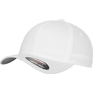 Flexfit fitted baseball cap (6277) - White, S/M