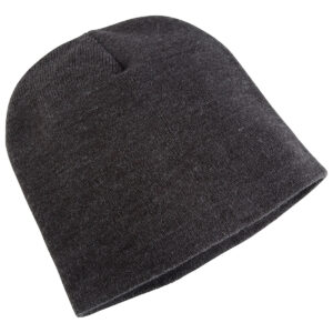 Heavyweight beanie (1500KC) - Charcoal, One size