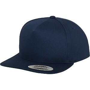Classic 5-panel snapback (6007) - Navy, One size