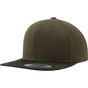 Camo visor snapback (6089CV) - Olive Camo, One size