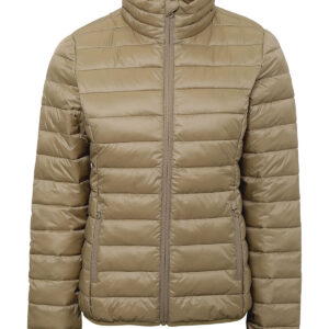 Women's terrain padded jacket - Khaki, XS