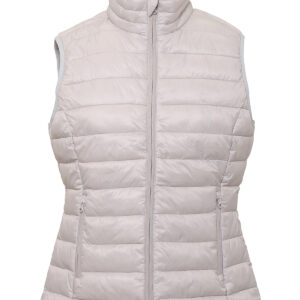 Women's terrain padded gilet - Oyster White, XS