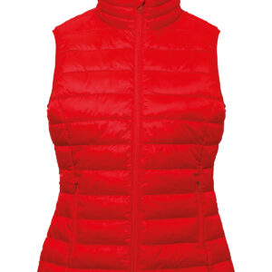 Women's terrain padded gilet - Red, XS
