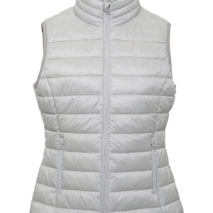 Women's terrain padded gilet - Silver, XS
