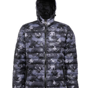 Padded jacket - Camo Grey, XS
