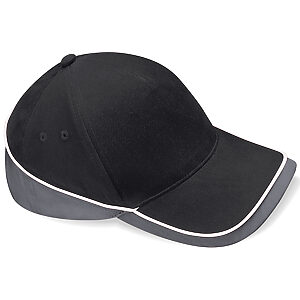 Teamwear competition cap - Black/Graphite Grey, One size