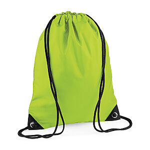 Premium gymsac - Lime, One size