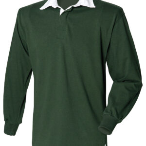 Long sleeve original rugby shirt - Bottle* Green, S