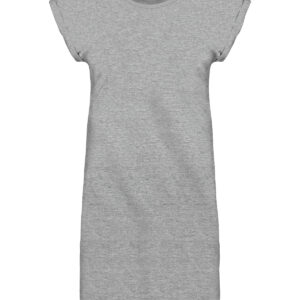 Ladies' long T-shirt - Light Grey Heather, S/M