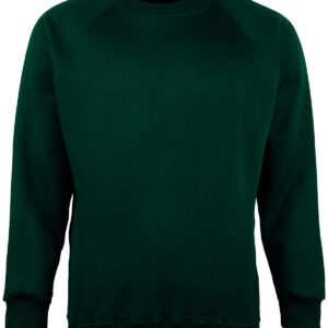 Kids Coloursure™ sweatshirt - Bottle* Green, 22" Chest
