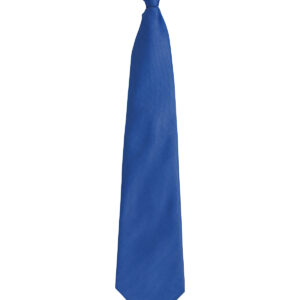 'Colours Originals' fashion clip tie - Royal, One size