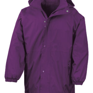 Junior/youth reversible StormDri 4000 jacket - Purple, XS