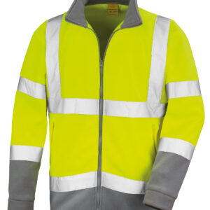 Safety microfleece - Yellow, S