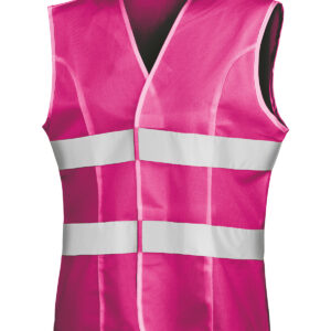 Women's high-viz tabard - Fluorescent Pink, XXS