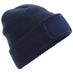 Thinsulate™ patch beanie - French Navy, One size
